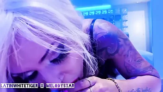 Busty Blonde Bimbo Slut Deepthroat and Fuck in Hotel Room