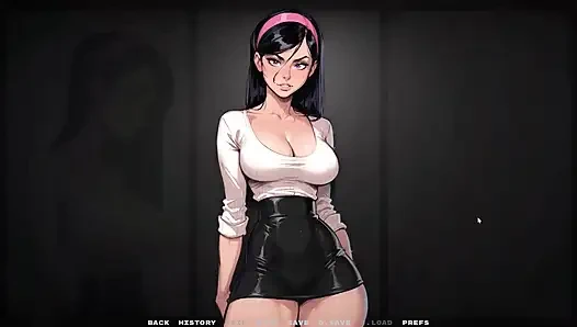 My New Girlfriend [ Taboo Hentai Game ] Ep.35 My GF Likes to Show Her Latex Panties to Older Man!