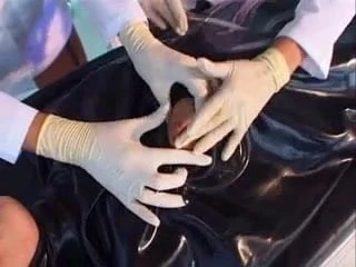 Jo May fetish 4some