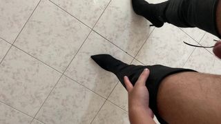 Cum in boots