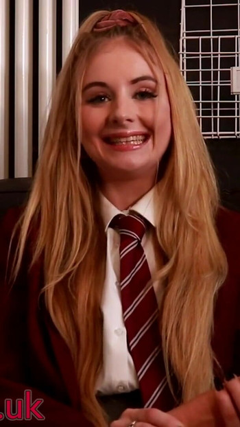 Jaw-dropping moment from "Teen Schoolgirl Tells You How To Wank Your Cock"