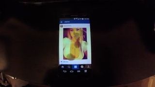 Sperma-Hommage an Instagram-Benutzer abbeyyjonesxx