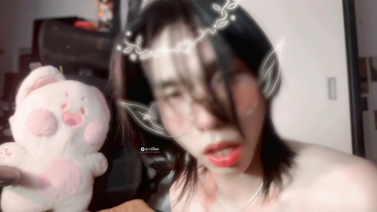 Asian Femboy Cumshot