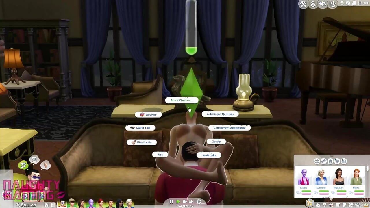 Sims 4 Gonosz Woohoo szex MOD