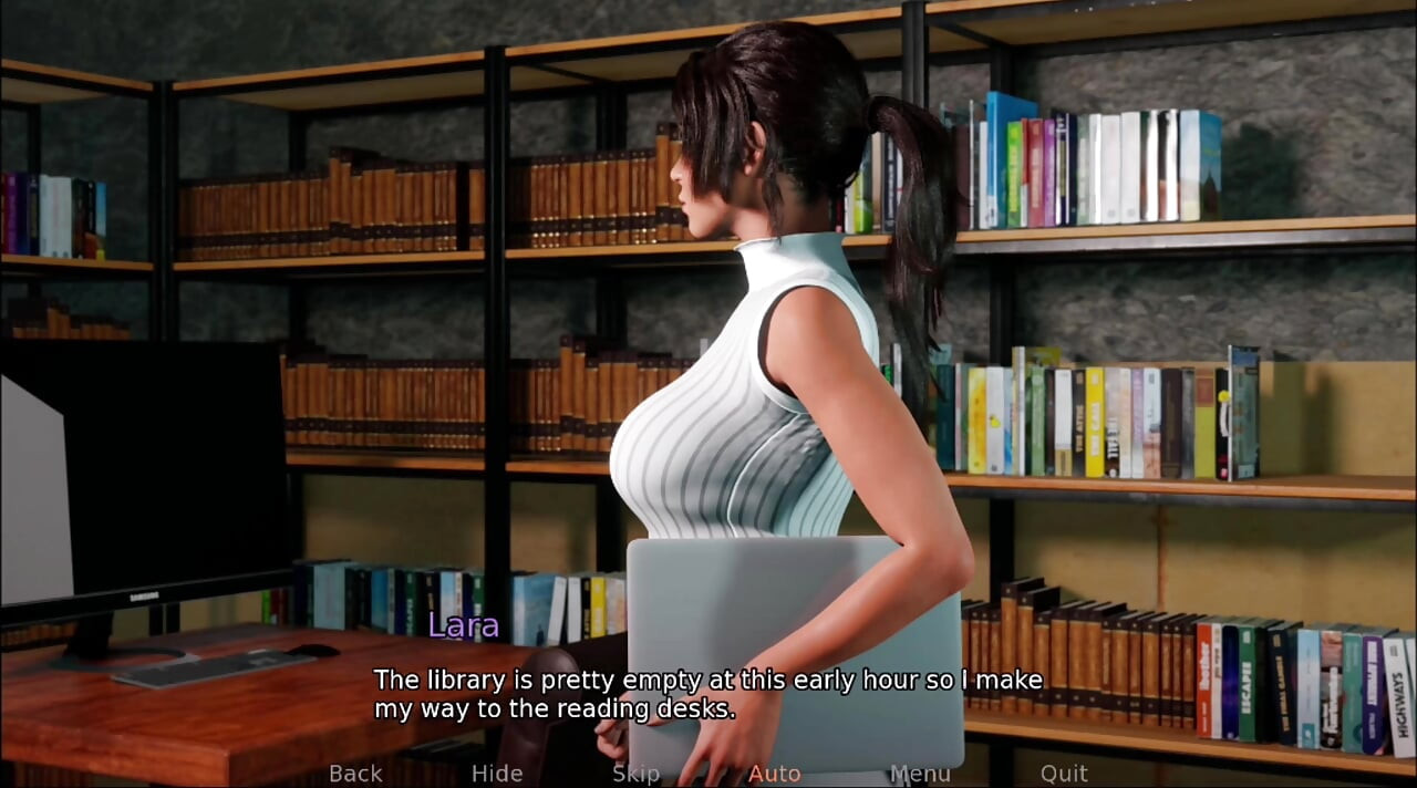 Croft Adventure n° 1 - Lara n'arrête pas de penser à la lesbienne
