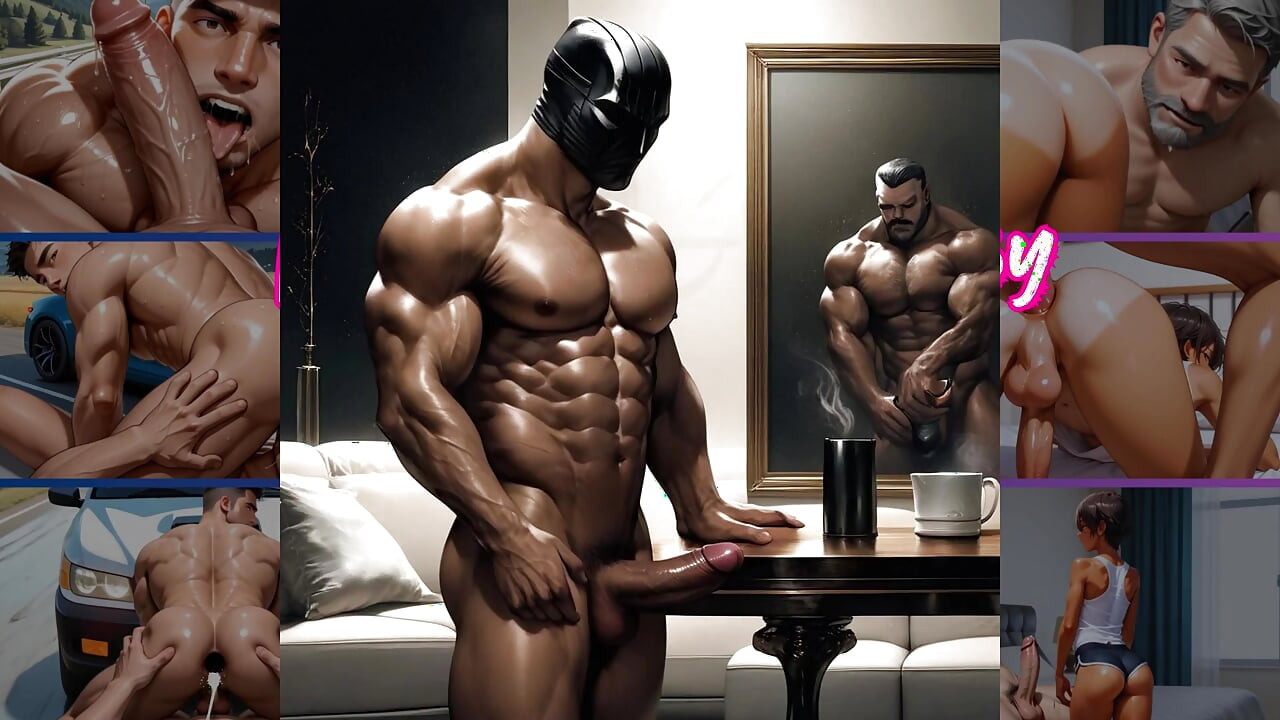 Cosplay bokep gay cowok gay bertopeng ai