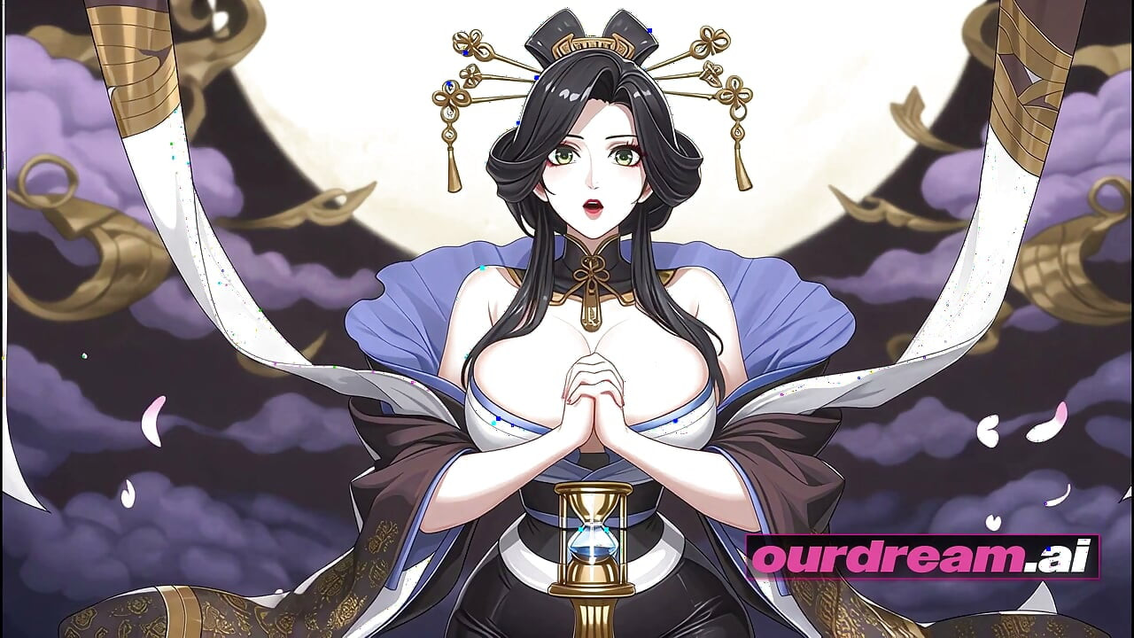 ourdream - Celestial Anime Goddess on Silk Above the Clouds, POV Creampie Finale