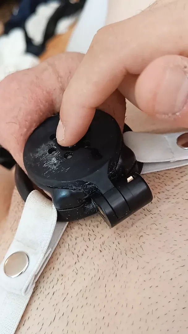 Fucking myself caged