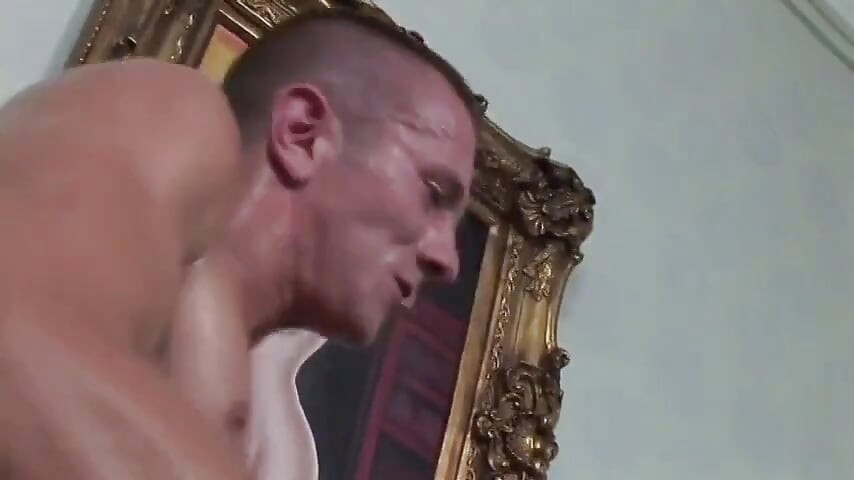 Old blonde whore gets to suck young stud's tool before fucking