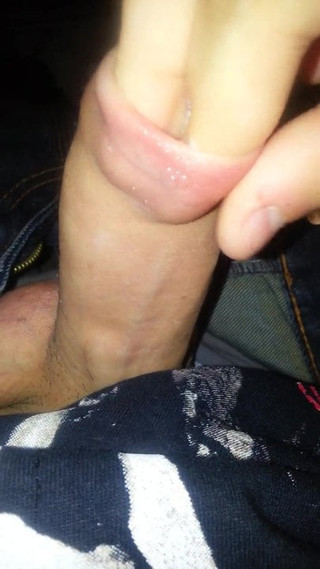 playing with my precum 2