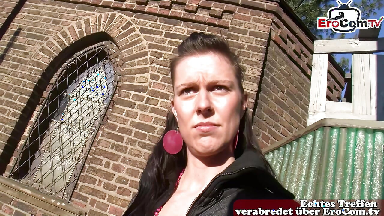 German Milf Picked up on Street for first Masturbation Casting