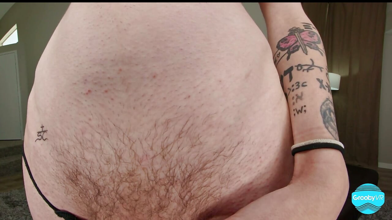 GROOBYVR Busty Blonde Trans Starlet Gets Her Massive Tits Then Takes Hard Doggy Pounding