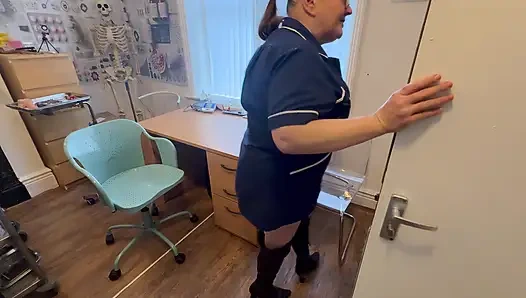 Part 1: Mr Hughes goes to see Cockologist Matron Satana to help his tiny penis!