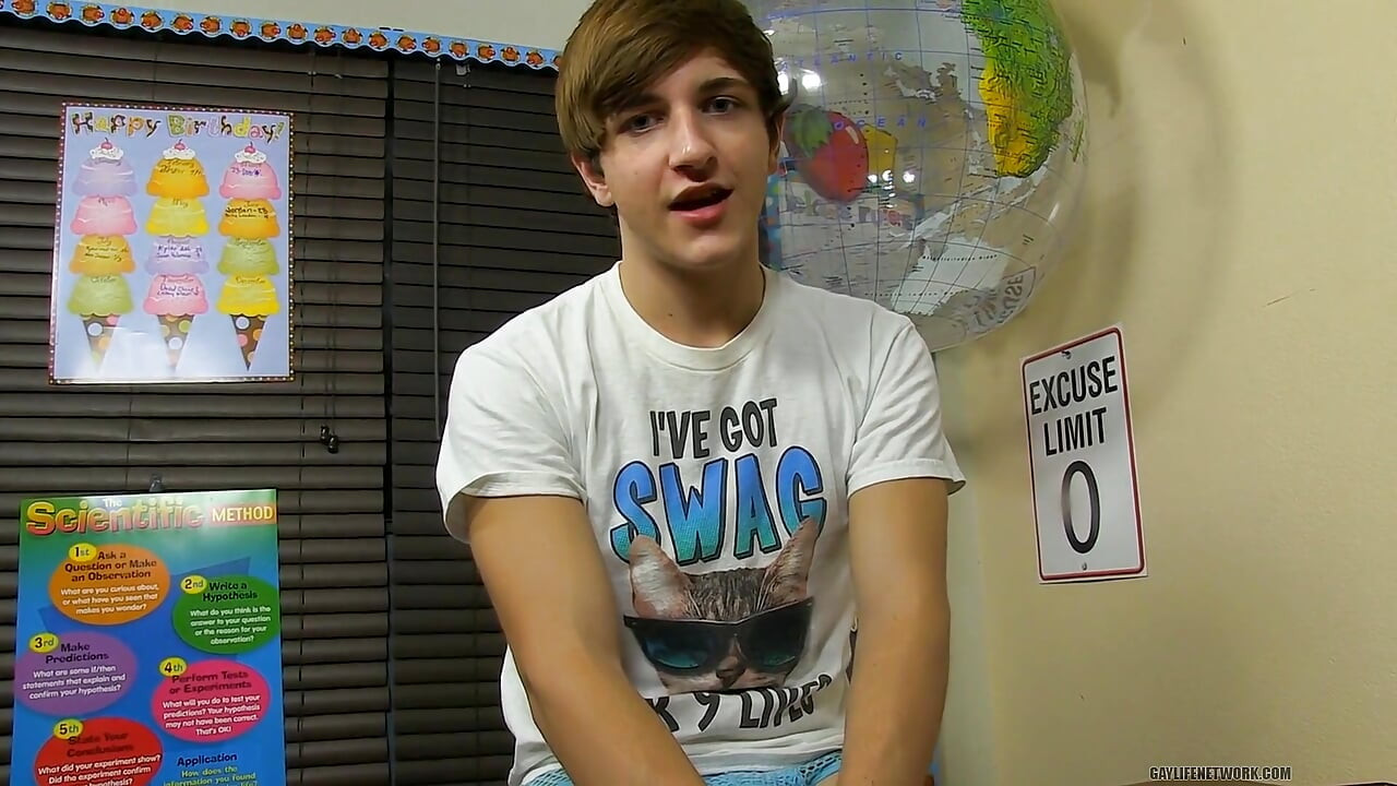 First Timer Colby on Set