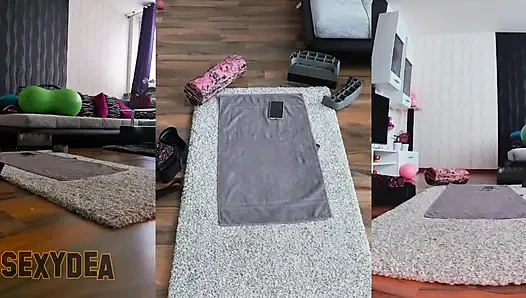 Dive Into Pure Sensuality: Triple Cam View of My Naked Workout!