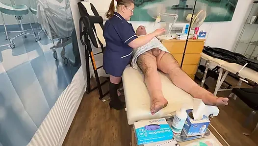 Part 2: Mr Hughes goes to see Cockologist Matron Satana to help his tiny penis