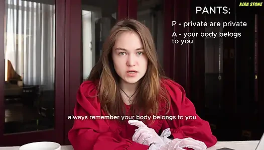 You Should've Known This a Long Time Ago! the "pants" Rule: Basic Safety and Boundaries.