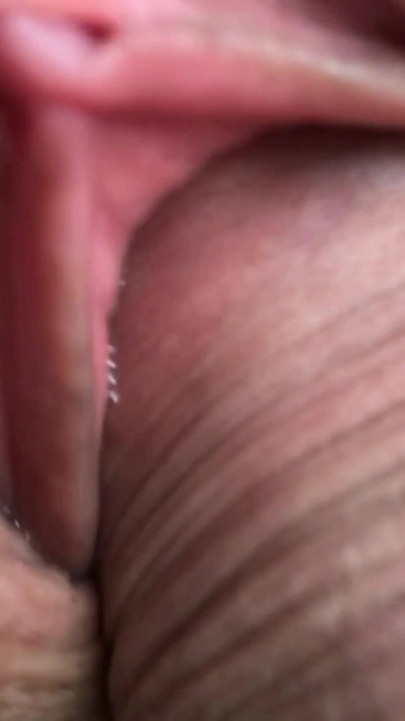 Stunning moment from "Husband licks my used pussy and cums a second time. Female orgasm close-up. Home amateur sex."