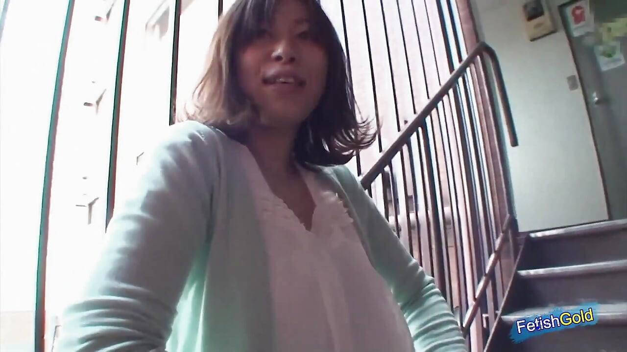 Busty Japanese MILF blows cock and gets fucked before receiving a big creampie