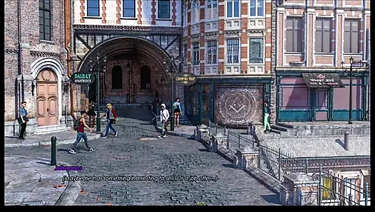 Lust academy #8: faith gave me a massage, Adelle is almost nude at the club