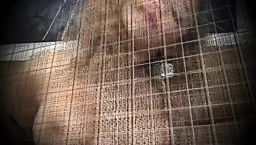 Busty Black Girl Takes a Big Black Cock in Her Mouth and Pussy