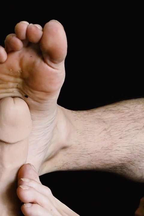 Hot Foot Job with Dirty Talk