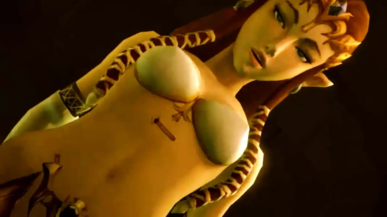 塞尔达公主骑着坚硬的鸡巴！！