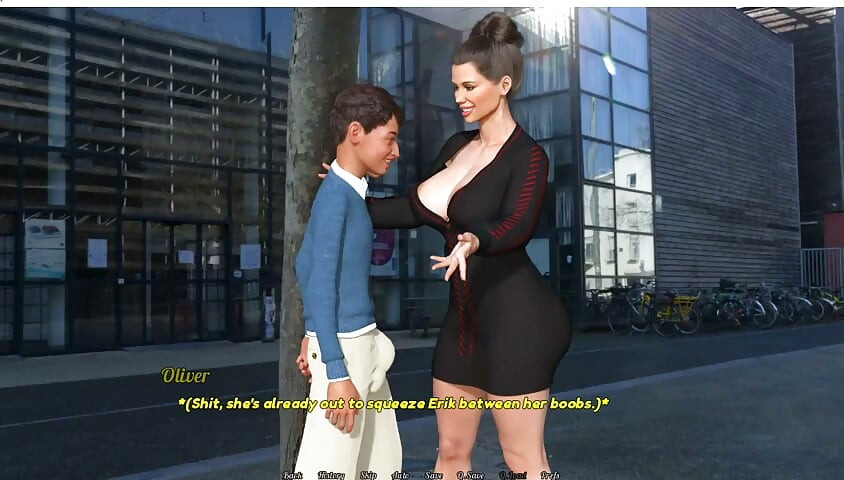 Perfect Housewife - Gameplay - Roleplay - Wife Exposed Herself to Collegue - Twerking Her Ass to Oldman and Husband