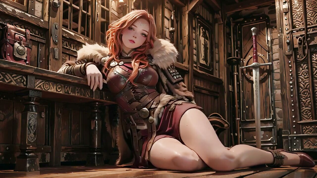 Hành trình sử thi của Nữ Hoàng Đỏ! Nàng đẹp lạnh lùng trong sảnh Gothic, một chiến binh lười biếng dưới lớp giáp nặng nề?
