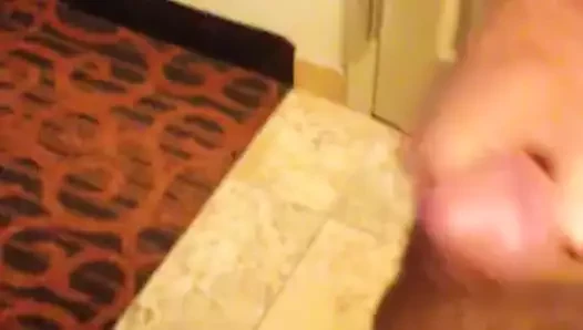 Big white dick jerk off