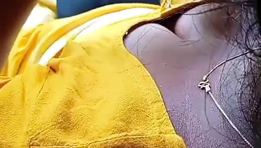 My wife pissing & big boobs