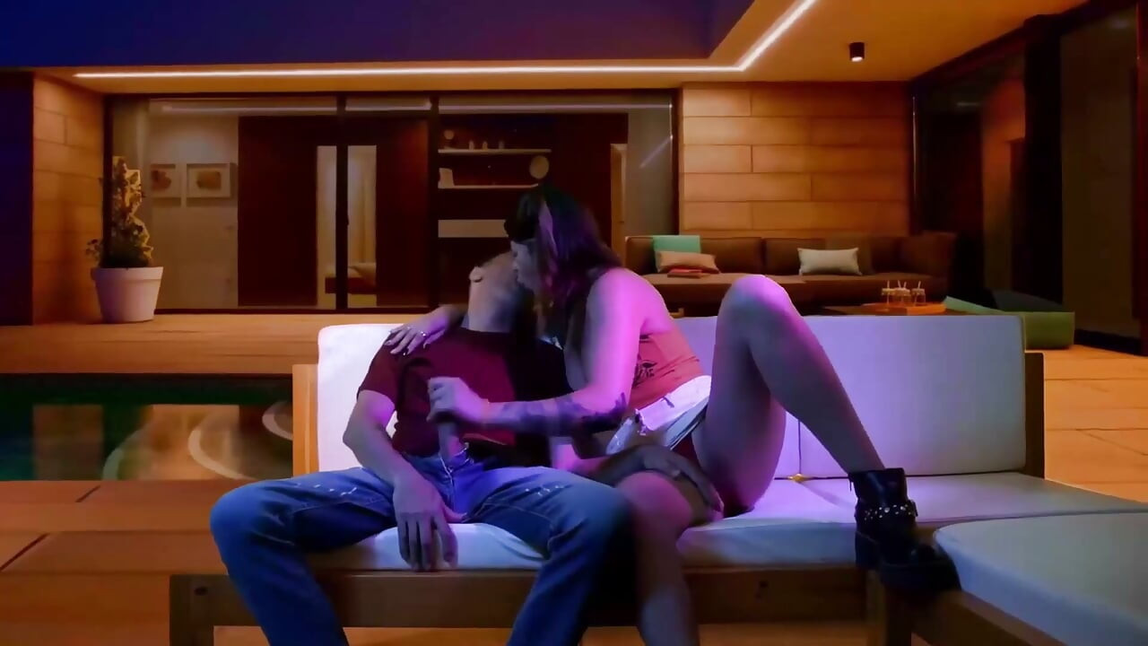 Wife Seduces Her Husband's Friend at a Party
