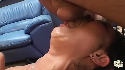 Gal with a Nasty Attitude Makes an Example Out of Them During This Threesome