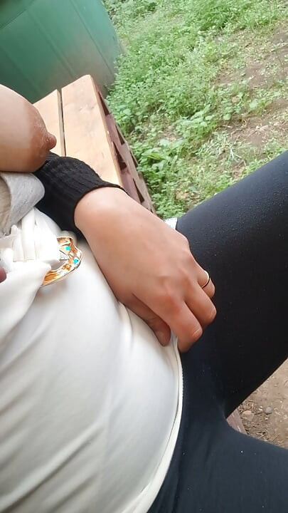 我在户外自己做的
