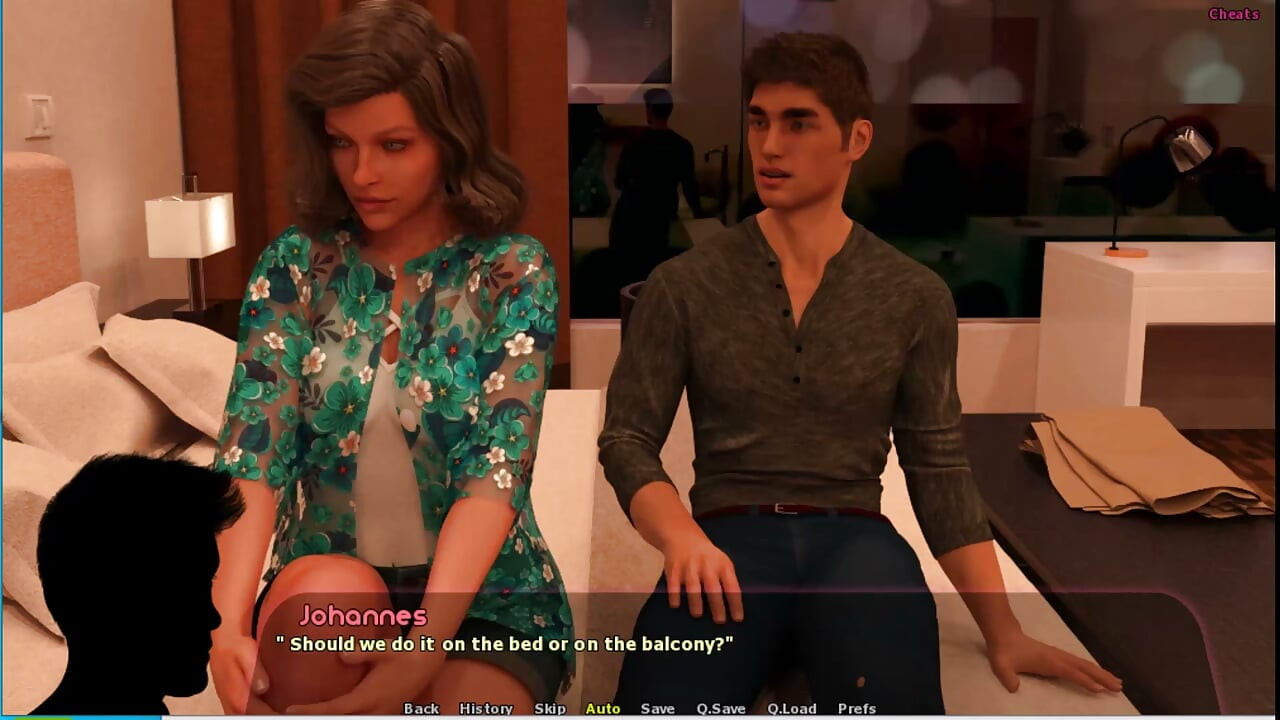 Haley Story #12 - Haley gave Johannes a blowjob. Hayley, Mr Andrew and Johannes went out and Johannes fucked Hayley hard