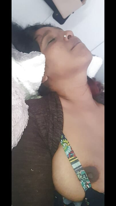 Busty Indian MILF with natural tits compilation