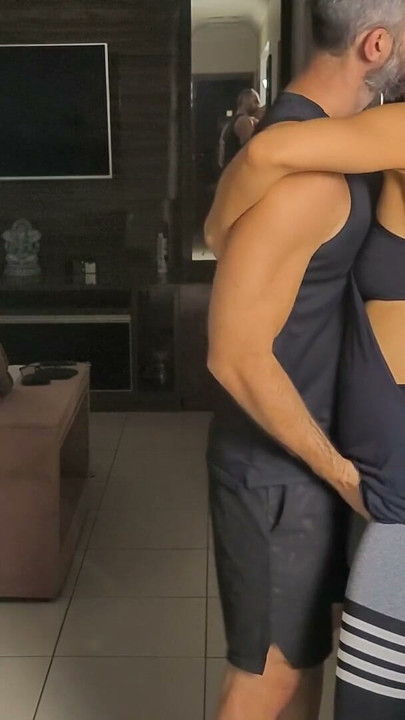 After working out, this hottie came to my house horny | Clip 1