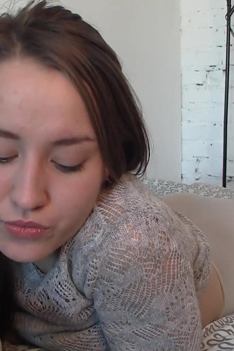 My Teen Stepdaughter in Pantyhose Masturbates and Shows off Her Perfect Body