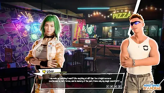 Gameplay bokep freshman project bagian 1 - malam pertama ethan yang penuh gairah di kedai minuman