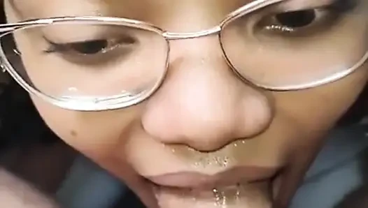 Stepdaughter My Obedient Cleaning My Feet with Her Tongue and Drinking A...