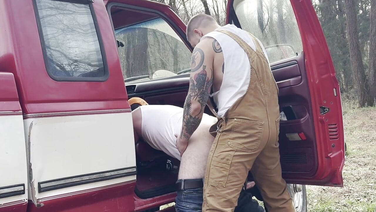 Fucking my straight buddy while his wife is out