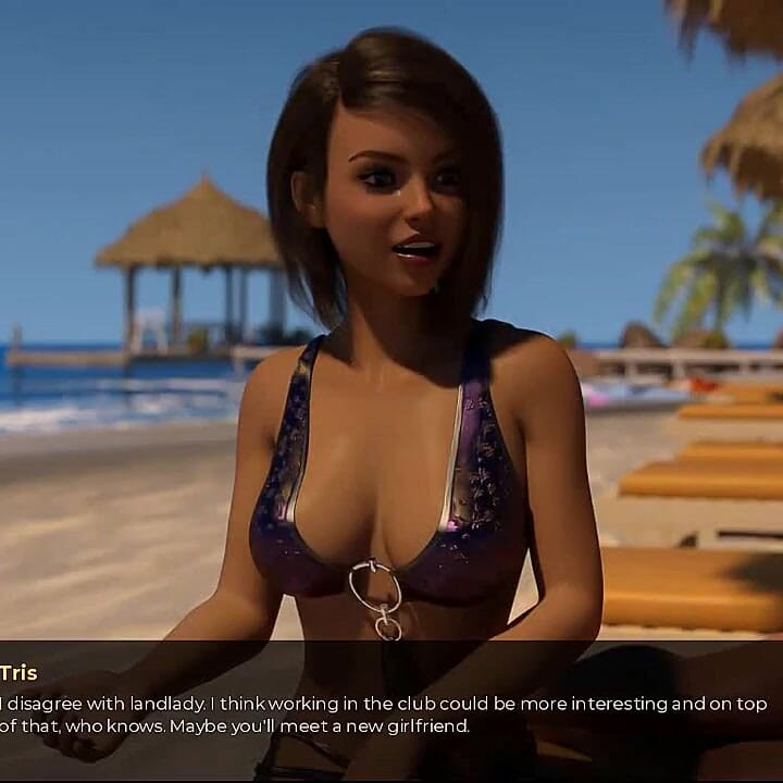 Fără mai mulți bani: o fete sexy pe plajă, episodul 6