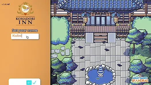 Геймплей Komadori Inn, часть 1 - Первый день Kubo в инне