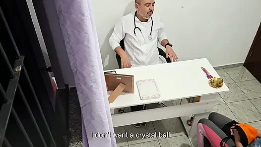 The substitute orthopedic doctor was crazy.