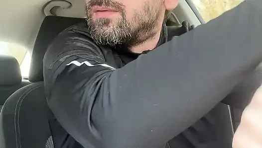 She Couldn’t Wait - MILF Blowjob & Handjob While Driving - Public Car Sex Kingyordanov