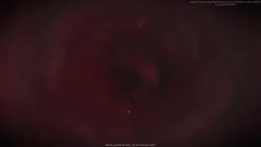 B028 the Slave Is Shrunk and Then Play by the Goddess ' Breasts Dudukin muka, kentut, jilat lidah, jilat kaki