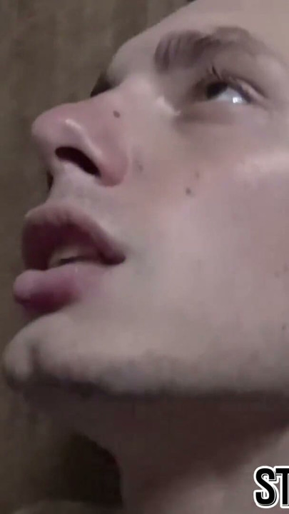 Straight guy turned into gay after sucking dick and raw sex | Clip 1