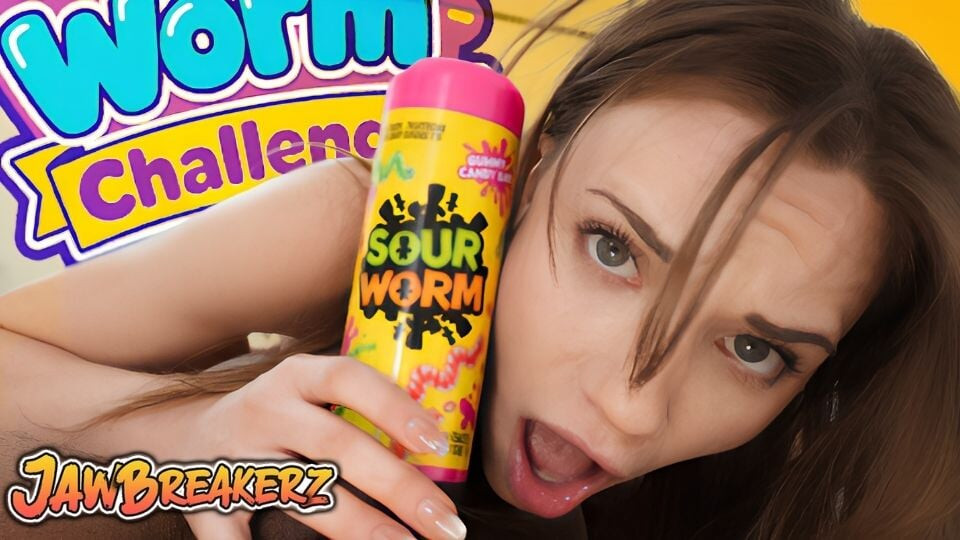 Jawbreakerz-petite Rose Carter bierze masywny BBC głęboko w gardło
