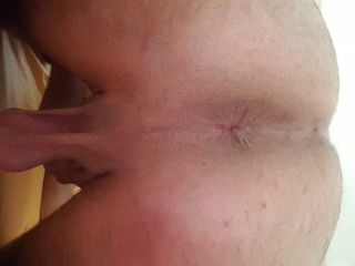 My low hanging balls, winking asshole, horny ass