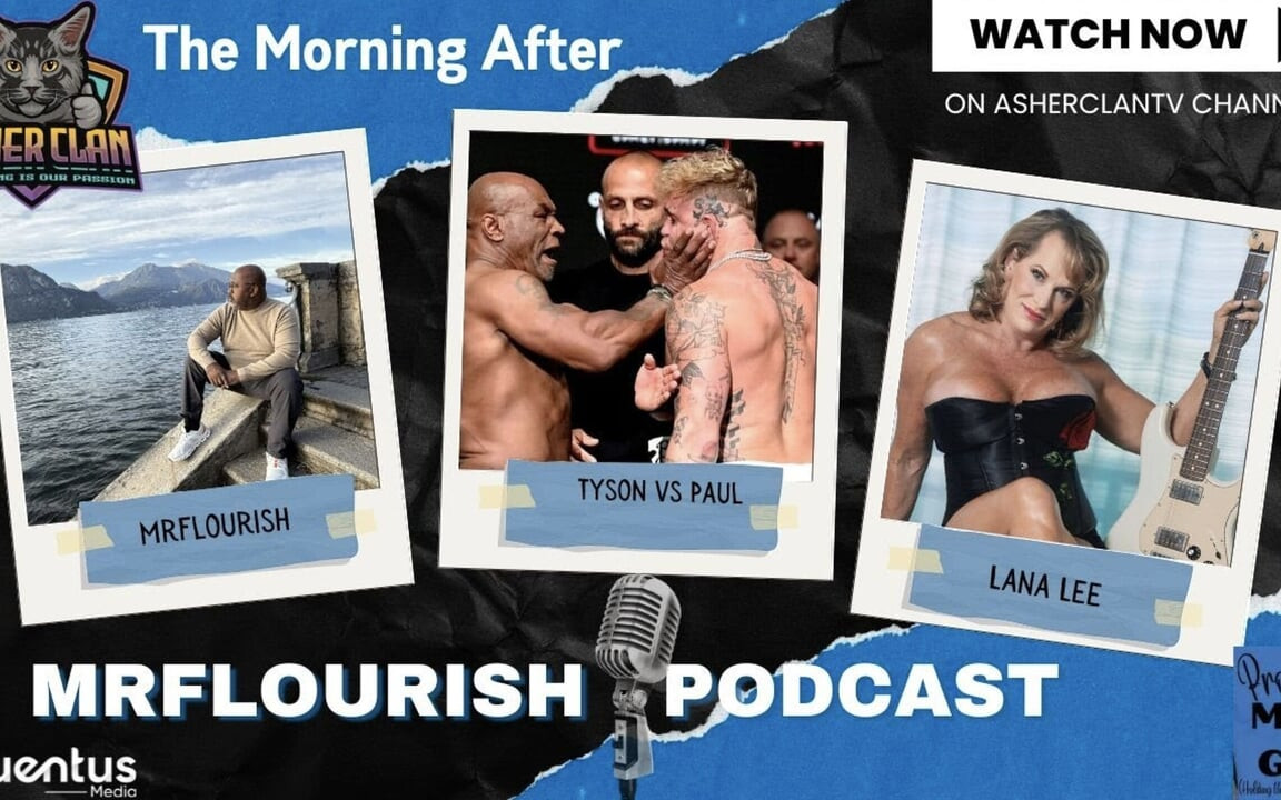 GILF Tour Fallout e Boxing Tyson Vs Paul no Mrflourish Podcast com Lana Lee